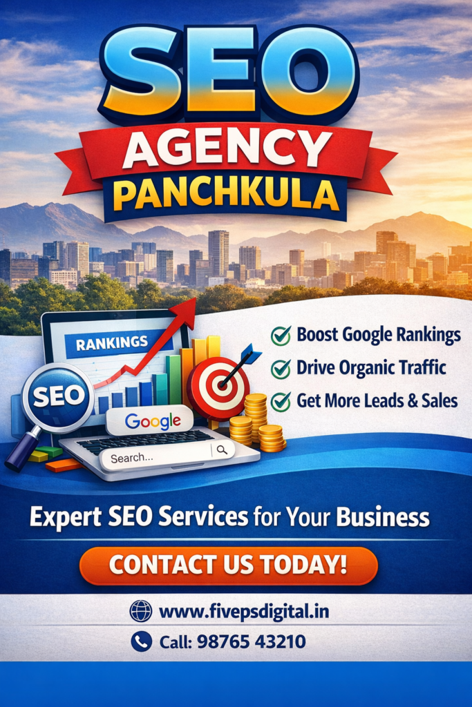 SEO Agency Panchkula providing professional SEO services to improve Google rankings and website traffic